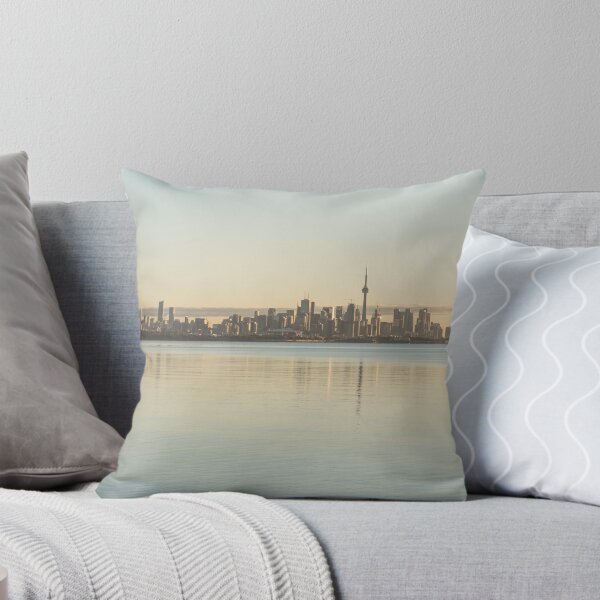 Item preview, Downtown Toronto Skyline in Pale Morning Light designed and sold by Georgia Mizuleva.