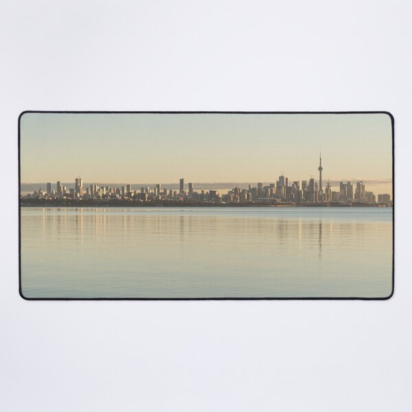 Item preview, Downtown Toronto Skyline in Pale Morning Light designed and sold by Georgia Mizuleva.