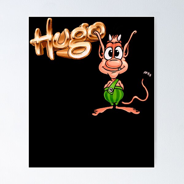 Item preview, Skaermtrolden Hugo HD designed and sold by AllenMann.