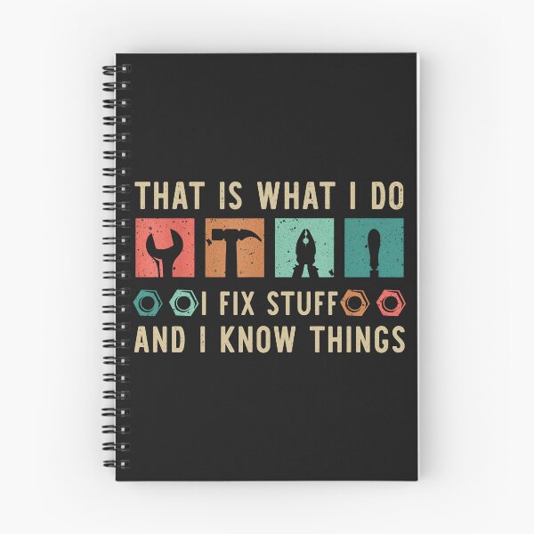 Item preview, Retro Mechanic T-Shirt – I Fix Stuff and I Know Things designed and sold by TinaMDedrick.