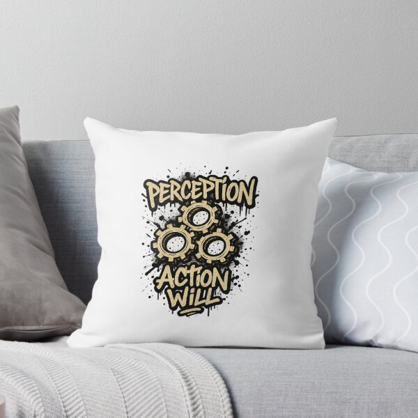 Item preview, Perception Action Will – Stoic Graffiti Art designed and sold by BoldApparel.