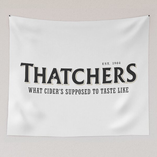 Item preview, Hills Thatchers Cider cBeneath Rainy Skies designed and sold by Chanfacesaround.