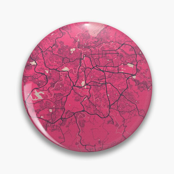 Item preview, Tegucigalpa City Map Honduras - Blossom designed and sold by deMAP.