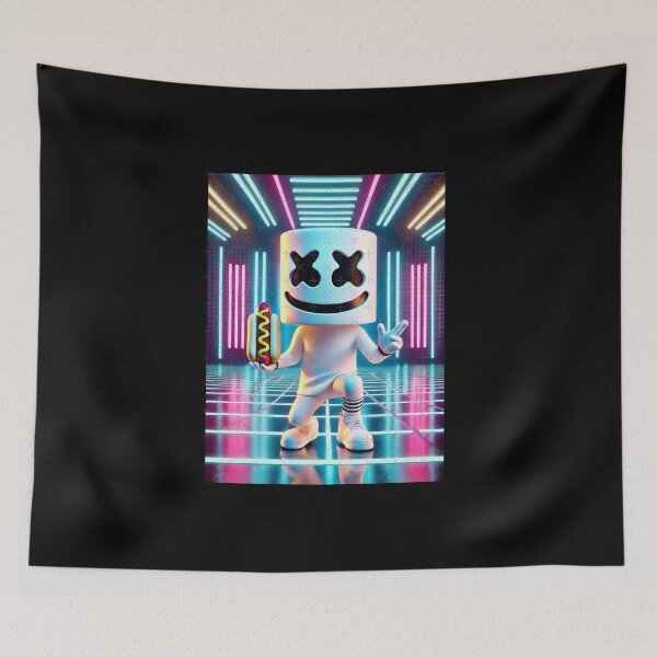 Item preview, Dj Marshmello Hot dog Classic T-Shirt designed and sold by EdwardCovelli.