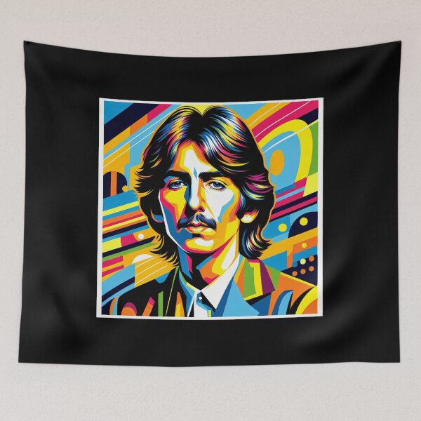 Item preview, George Harrison Pop Art Classic  designed and sold by SilviosVieiras.