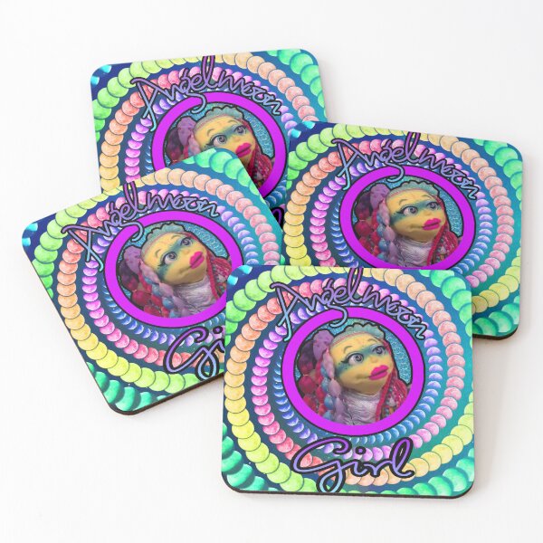 Item preview, Muppet girl psychedelic moons designed and sold by Angelmoongirl101.