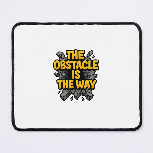 Item preview, The Obstacle Is The Way – Graffiti Sticker Art of Resilience designed and sold by BoldApparel.