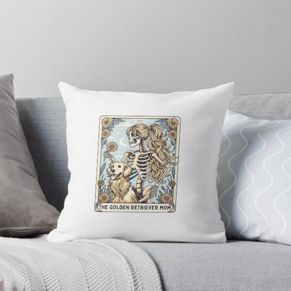 Item preview, The Golden Retriever Mom Tarot Card designed and sold by CassieReilley.