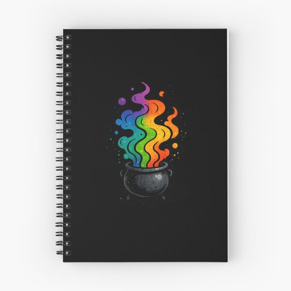 Item preview, Rainbow Potion Cauldron – Magical Witchy Sticker designed and sold by BoldApparel.