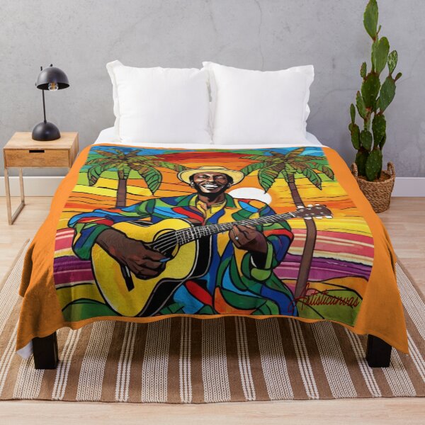 Item preview, "Jimmy Cliff: Caribbean Vibes and Reggae Rhythms" designed and sold by Artisticanvas.