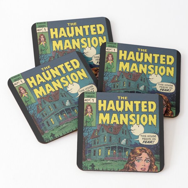 Item preview, The Ghost of the Mansion of Fear: Classic Horror, Poster designed and sold by JonelleTshirts.