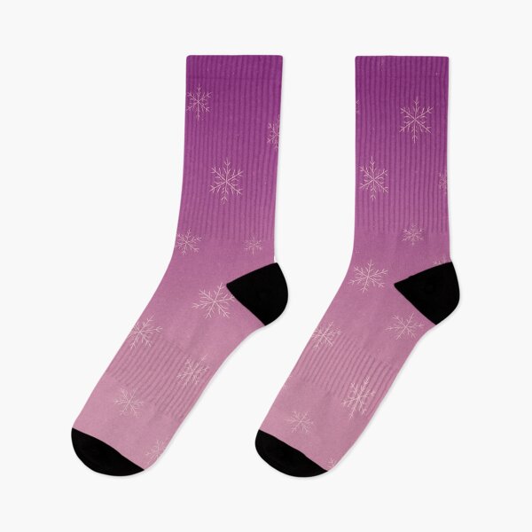 Item preview, Pink gradient snowflake pattern designed and sold by SassyArtistry.