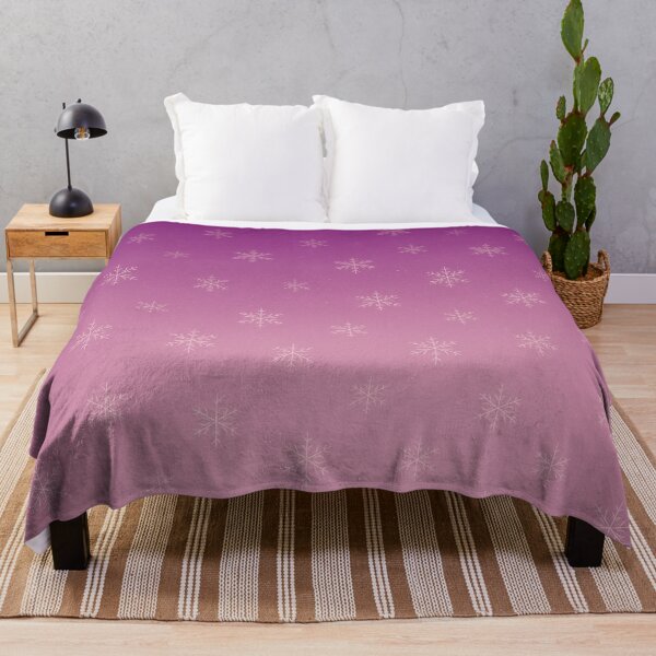Item preview, Pink gradient snowflake pattern designed and sold by SassyArtistry.