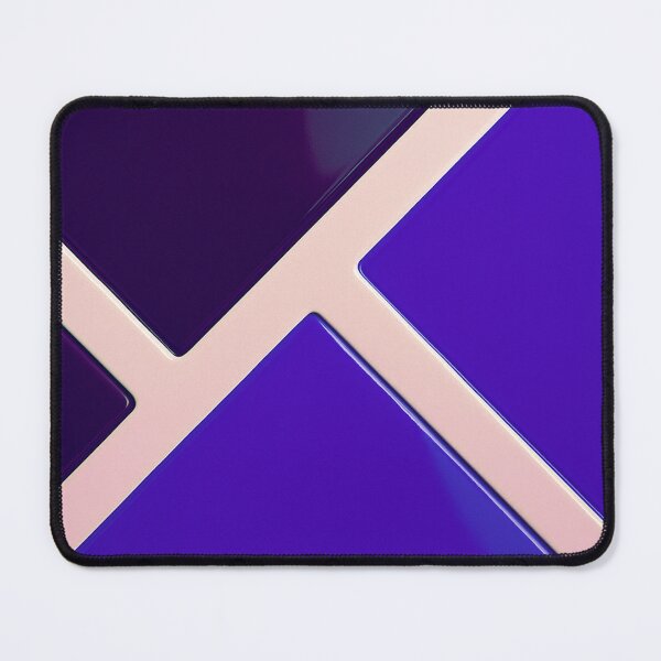Item preview, Glossy purple tile with blush pink grout designed and sold by SassyArtistry.