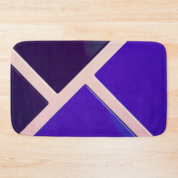 Item preview, Glossy purple tile with blush pink grout designed and sold by SassyArtistry.