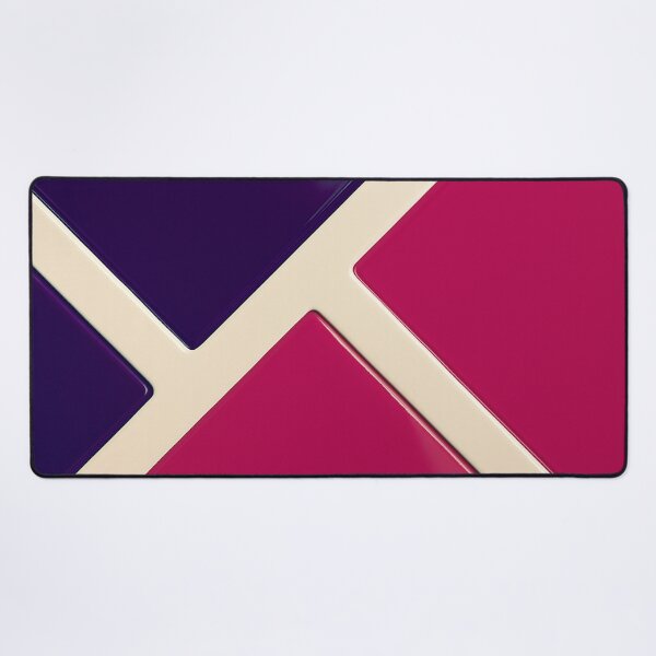 Item preview, Glossy purple and red tiles with cream grout designed and sold by SassyArtistry.
