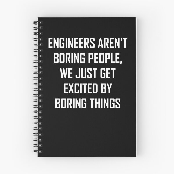 Item preview, Engineers Arent Boring People- Funny Engineer Engineering Design designed and sold by the-elements.