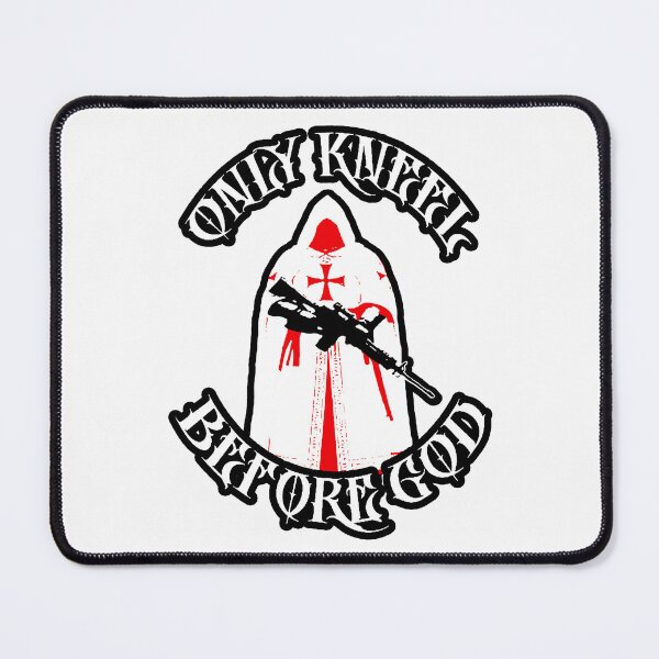 Item preview, Templar; I only kneel before God; designed and sold by StickerApe.