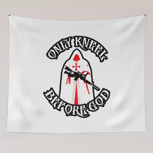 Item preview, Templar; I only kneel before God;   designed and sold by StickerApe.