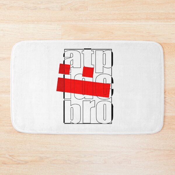 Item preview, ATP IDC Bro – bold minimalist meme typography designed and sold by trexxak.
