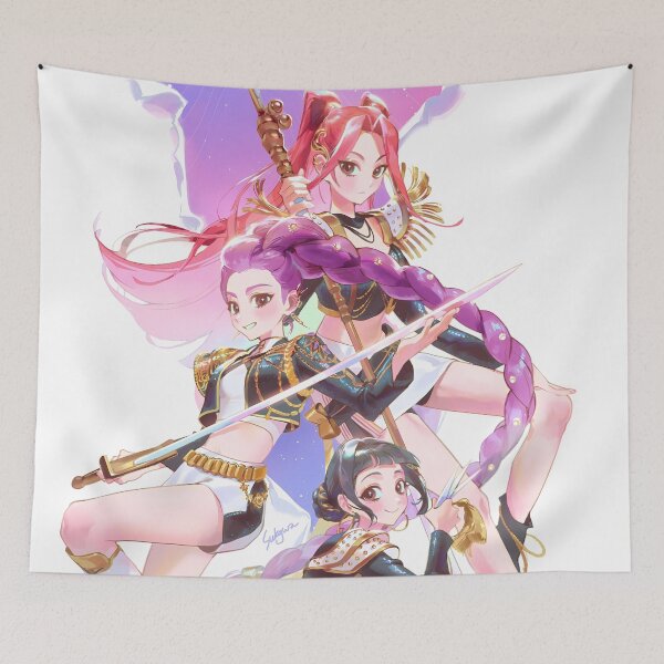 Item preview, Rumi KPop Demon Hunters Fantasy Warriors Magical Triad designed and sold by Raslbazola.