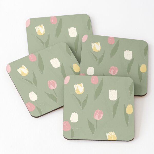 Item preview, Tulip Flower Pattern | Pastel Spring Floral Design designed and sold by Jannielle.