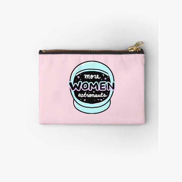 Item preview, More Women Astronauts Message (Cosmic Pink Background) designed and sold by catblip.
