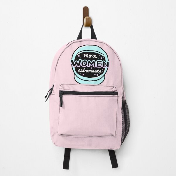 Item preview, More Women Astronauts Message (Cosmic Pink Background) designed and sold by catblip.
