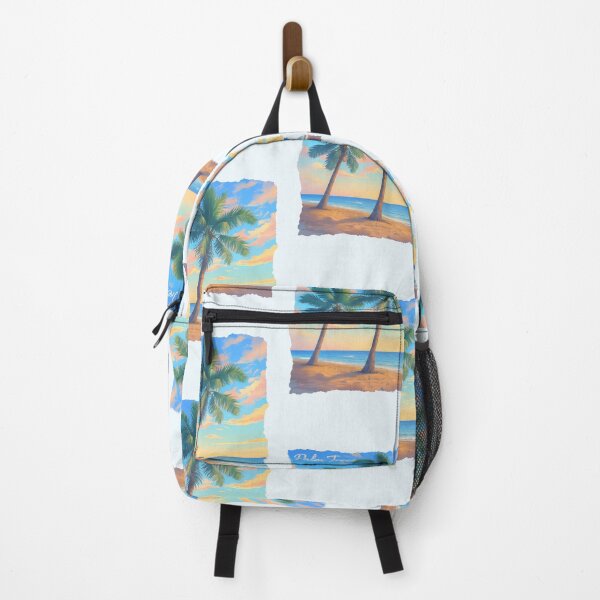 Item preview, Sunset Serenity Beneath the Palm Trees designed and sold by UniquetyDesign.