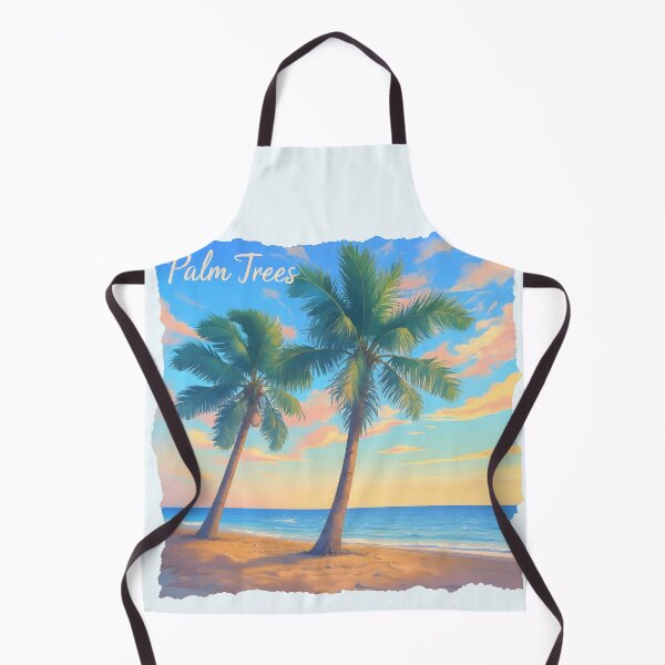 Item preview, Sunset Serenity Beneath the Palm Trees designed and sold by UniquetyDesign.