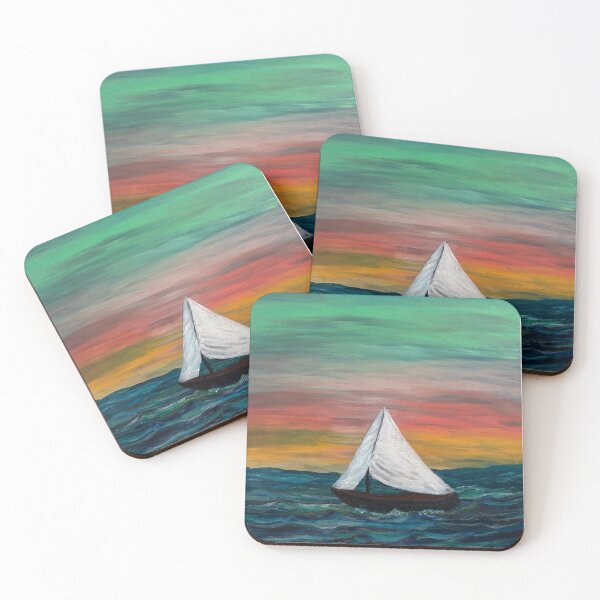 Item preview, Sailboat at Sunset designed and sold by Something Good Here.