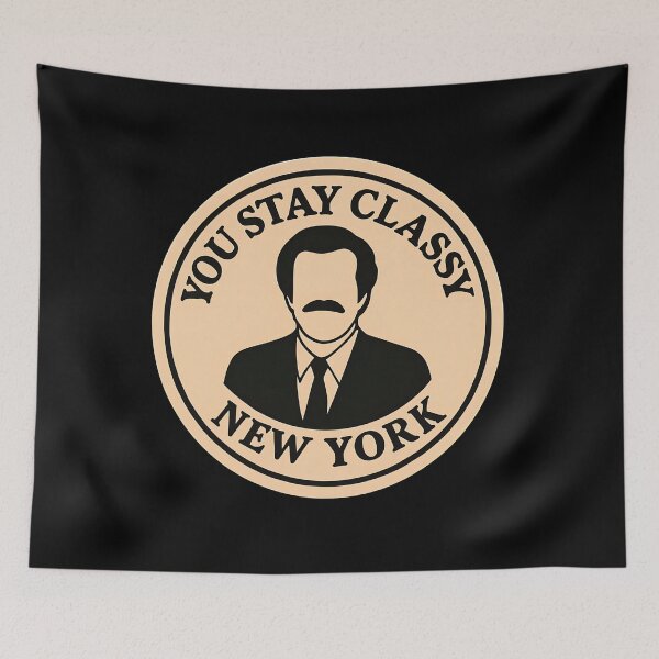 Item preview, Anchorman Inspired Retro USA Print: New York designed and sold by PinUpPizzazz.