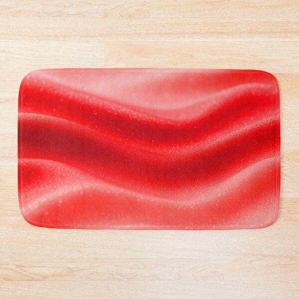 Item preview, Red Glossy Abstract Waves designed and sold by SassyArtistry.