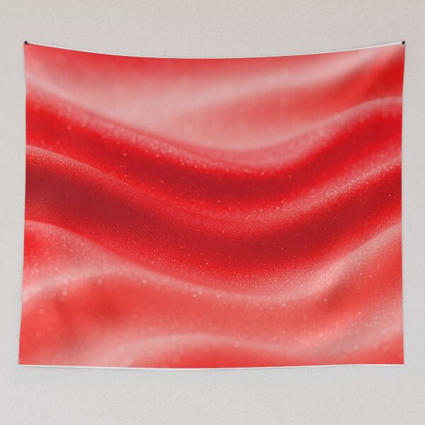 Item preview, Red Glossy Abstract Waves designed and sold by SassyArtistry.