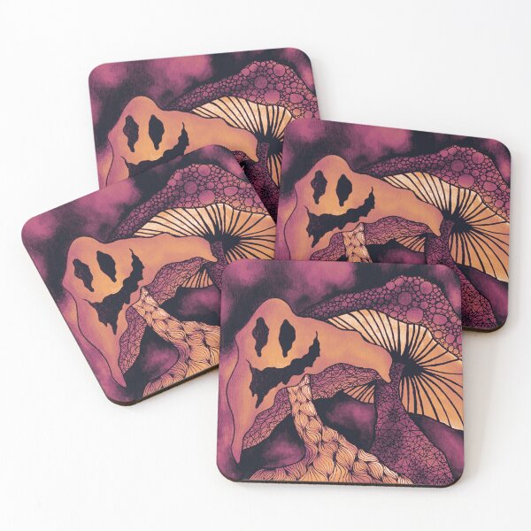 Item preview, Sunrise Mushroom Doodle  designed and sold by kSheyann.