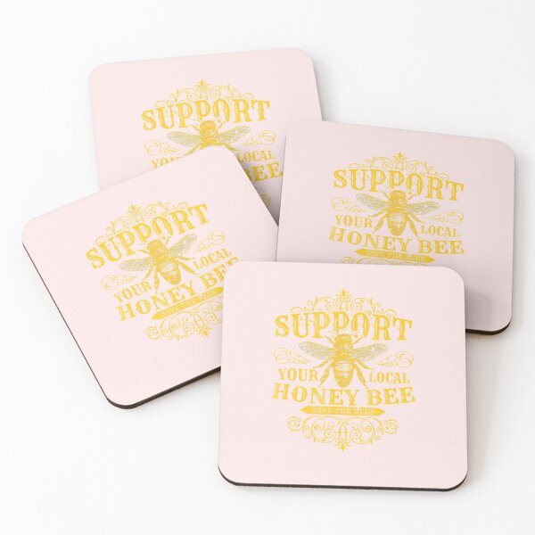 Item preview, Beekeeping-T-Shirt-Support-Your-Local-Honey-Bee-Beekeeper designed and sold by BernadettRober.