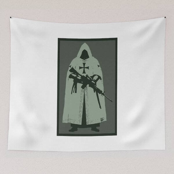 Item preview, Modern Templar; Military Green;   designed and sold by StickerApe.