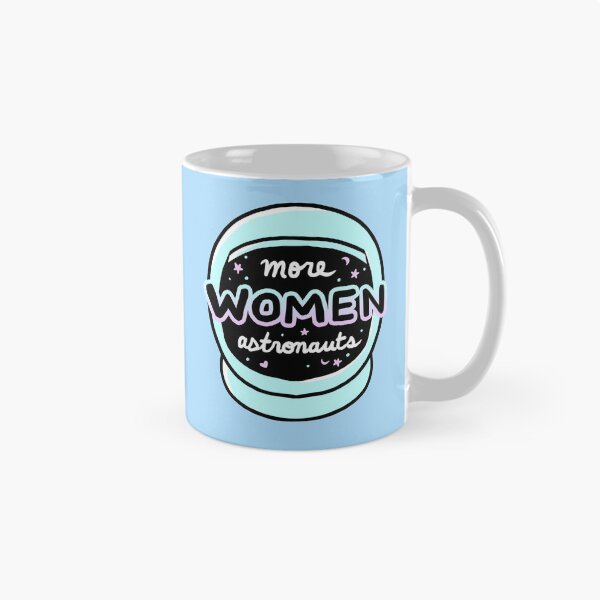 Item preview, More Women Astronauts Message (Planet Blue Background) designed and sold by catblip.