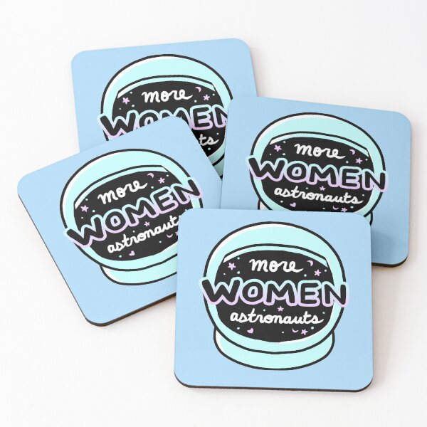Item preview, More Women Astronauts Message (Planet Blue Background) designed and sold by catblip.