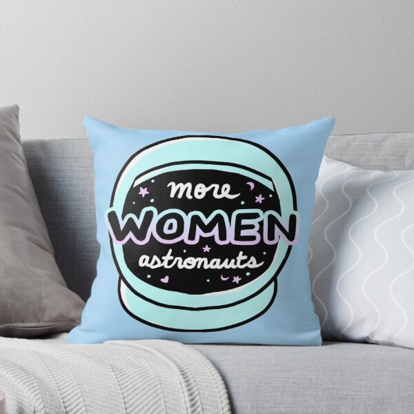 Item preview, More Women Astronauts Message (Planet Blue Background) designed and sold by catblip.