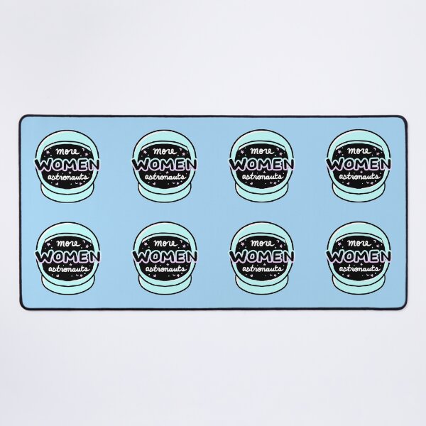 Item preview, More Women Astronauts Message (Planet Blue Background) designed and sold by catblip.
