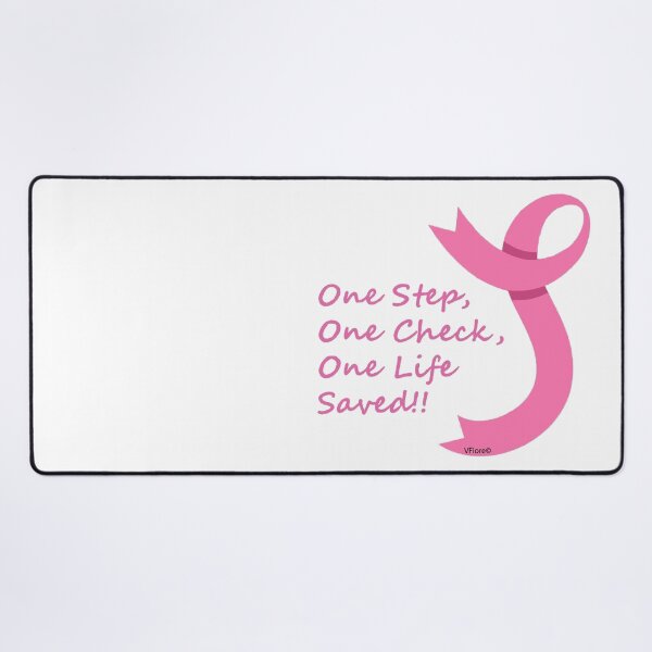 Item preview, One step, One Check, One Life Saved!! designed and sold by VFiore.
