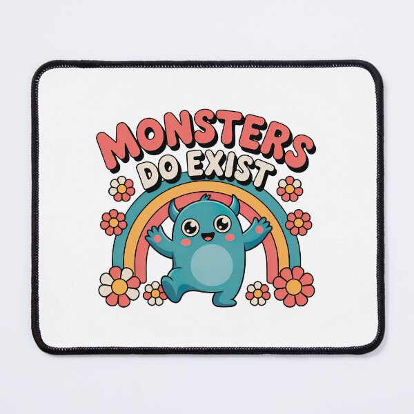 Item preview, Monsters Do Exist, Cute Kawaii Monster designed and sold by graphic-genie.