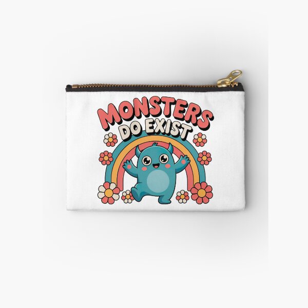 Item preview, Monsters Do Exist, Cute Kawaii Monster designed and sold by graphic-genie.