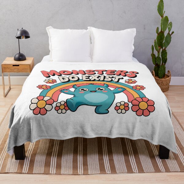 Item preview, Monsters Do Exist, Cute Kawaii Monster designed and sold by graphic-genie.
