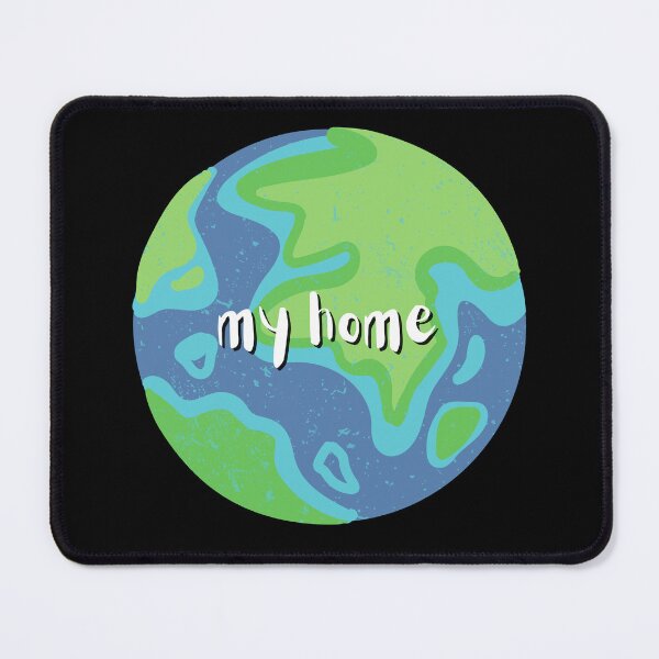 Item preview, Cute Planet Earth "My Home" Design | Eco-Friendly & Kawaii Globe designed and sold by downUnderInk.