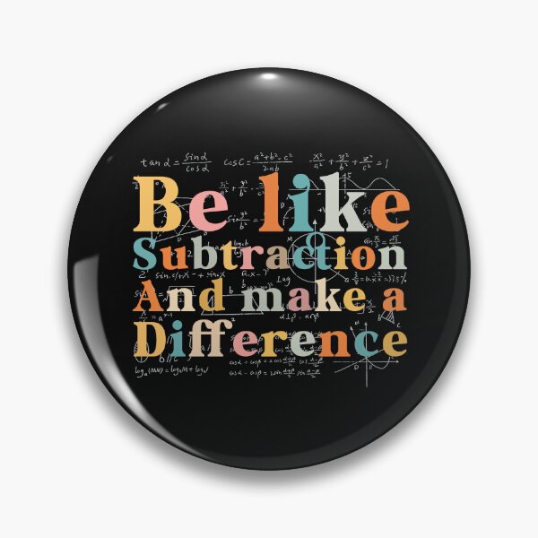 Item preview, Be Like Subtraction Funny Math T-Shirt designed and sold by LarryMBrown.