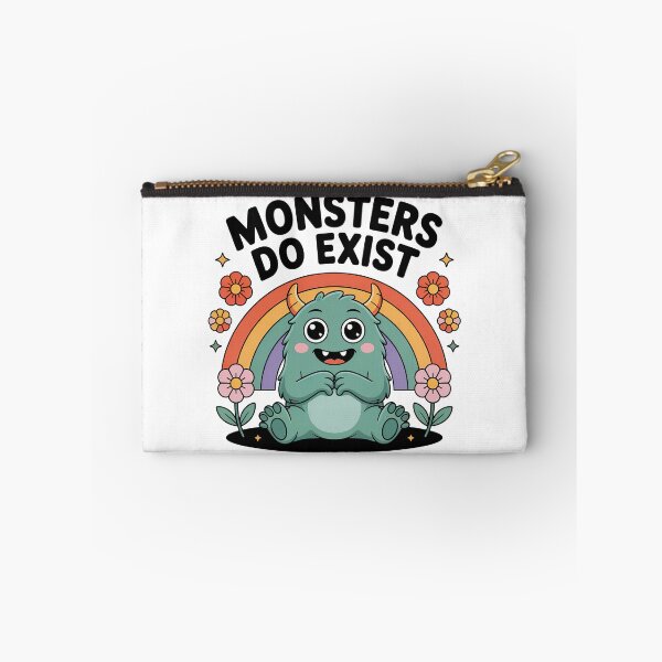 Item preview, Monsters Do Exist, Cute Kawaii Monster designed and sold by graphic-genie.