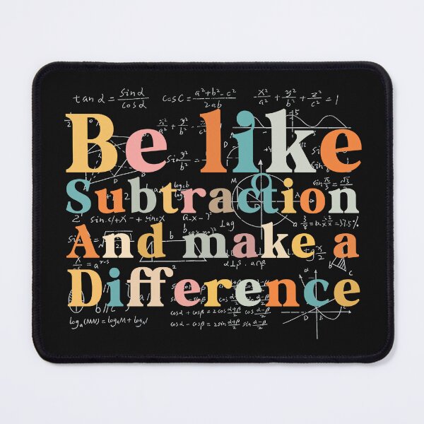 Item preview, Be Like Subtraction Funny Math T-Shirt designed and sold by LarryMBrown.