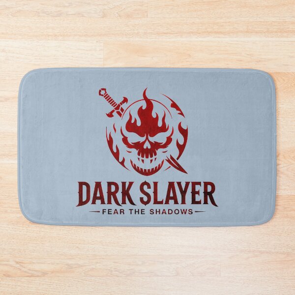 Item preview, DARK SLAYER - Fierce Dark Red Skull Design with Dagger - textured and multitone designed and sold by Big Bang Canvas.